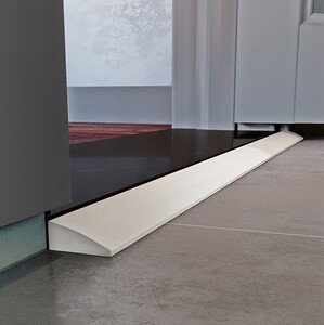 浴门槛硅胶挡水条扫地机器人爬坡垫阳台玄关台阶室斜坡垫台面防