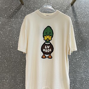 22潮牌爆款卡通鸭子刺绣图案logo短袖t恤时尚休闲圆领男女款青春