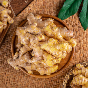 湖南汝城小黄姜3斤新鲜食用生姜高山小黄姜老姜土姜包邮月子姜