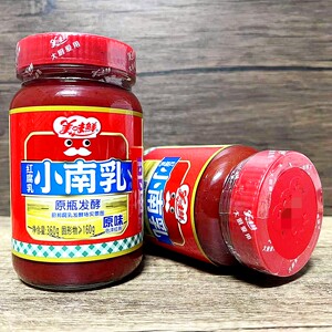 满4瓶包邮 美味鲜小南乳360g火锅醉鹅料红焖猪蹄红方香化腐乳扣肉
