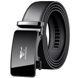 七匹狼男士皮带真皮腰带男韩版牛皮自动扣商务时尚西装名牌裤带潮