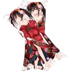 鸢一折纸五河琴里四糸乃八舞夕弦双面长等身抱枕套现货靠枕礼物