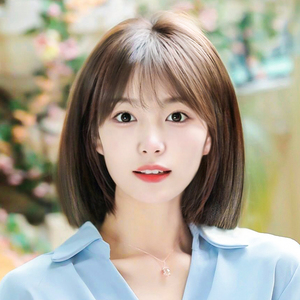 波波头短发偏分