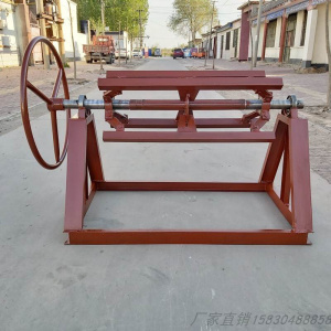 铁皮卷升降式上料架彩钢瓦涨紧送料架手动不锈钢卷支架铝卷放包邮