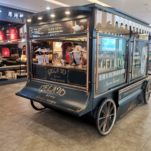 零售花车商场售卖车 景区观光民宿售卖车 街道电动车移动餐车厂