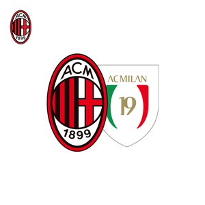 ac米兰冠军系列车贴 3种尺寸可选 ac米兰足球俱乐部官方商品