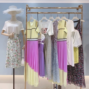 迪如2022年夏季热卖香港一线品牌折扣女装拿货中心直播实体供应链