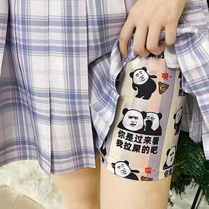 打底裤哈士奇个性jk裙短睡裤防走光恶搞沙雕夏季狗头保险安全裤女