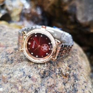 博伦bolun新款钢带手表环钻水晶女士腕表抖音直播热销款休闲女表