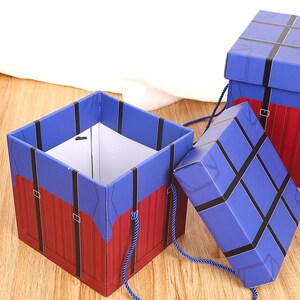 空投箱礼物盒零食盒超大号包装盒空盒子生日qa空头男生款礼品盒