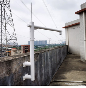 鹰眼监r控支架 顶层智能球机楼顶围墙侧装旋转立杆支架 安氏宝厂