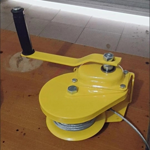 手动绞盘手摇牵引机葫芦提升机钢丝绳起重机家用升降机绞车卷扬机