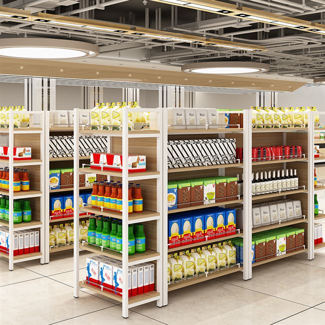 日本购酒水便利店母婴超市货架小卖部零食化妆品展示架m饮料单双.