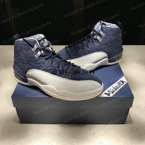 耐克 jordan 12 aj12 祥云 日本 白蓝 东京限定 bv8016-445