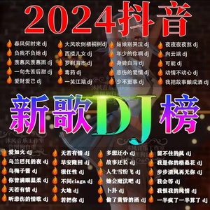 2024网络热门DJ歌曲u盘抖音神曲中文DJ舞曲无损usb车载音乐优盘