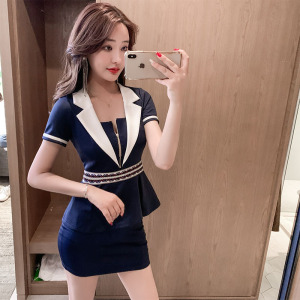 美容师工作服女高端气质养生会所工服桑拿按摩洗浴spa足浴技师服
