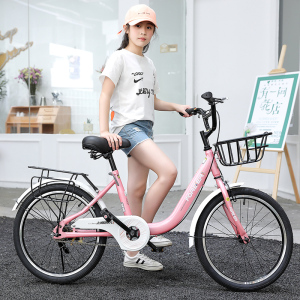 捷安特上海永久牌儿童自行车女初中小学生20寸普通款代步单车