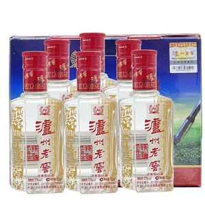 泸州老窖头曲六年窖头曲52度小瓶酒125ml*6瓶装【2009-2020】