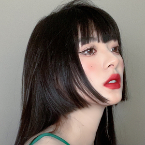 801人付款淘宝汉服假发刘海姬发式公主切一体式发包古风发型日常古装