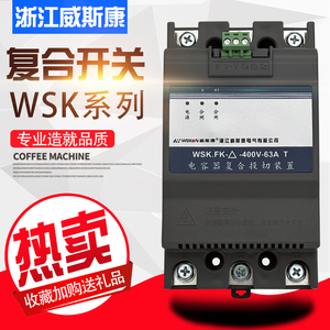 浙江威斯康WSK.FK-△-400V-63AT开关电容器复合投切装置 三相共补