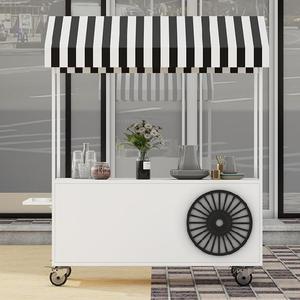 小吃车棚子户外