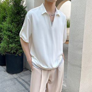 英伦风男装短袖衬衣