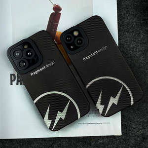 藤原浩闪电联名适用iphone13手机壳潮牌全包苹果12promax防摔11男