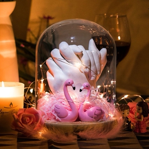 手模型石膏情侣手工制作纪念品diy两周年礼物手膜自制送男女朋友