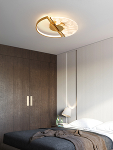 雷士官方旗舰店羽毛卧室吸顶灯简约现代风格节能温馨浪漫婚房灯北