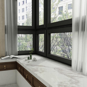 大理石人造大理石台面窗台石飘窗石窗台板人造石餐桌厨房台面定做