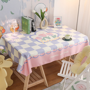 少女心桌垫格子