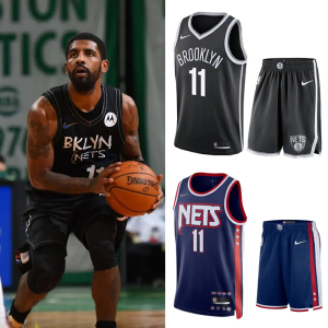 篮网队11号欧文球衣75周年城市版7杜兰特凯尔特人男女篮球服套装