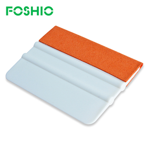 FOSHIO汽车贴膜工具改色膜刮板仿鹿皮贴片白色四方刮水板车衣刮片