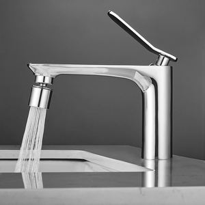 卫生间冷热水龙头洗手盆洗脸池台面盆延长外接加长嘴防溅龙头家用