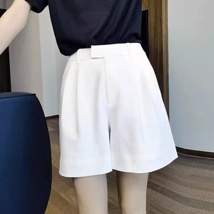 哥弟阿玛施正2024夏季amass新款白色百搭高腰工装西裤休闲短裤女