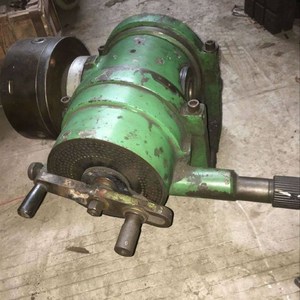 00小克521淘宝二手分度头 烟台环球125万能分度头 卡盘160 中心高12