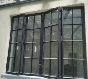 定制老上海钢窗格子窗复古老钢窗老式钢窗老洋房别墅门窗方格钢窗