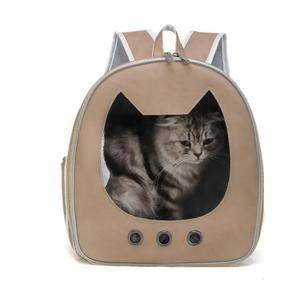 猫包宠物用品猫包外出透气手提便携PU透明大容量猫咪背包宠物背包