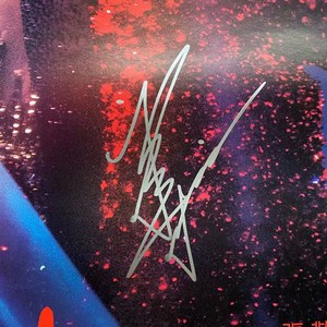 亲笔签名海报!张敬轩 hinsideouts 蓝光 演唱会周边