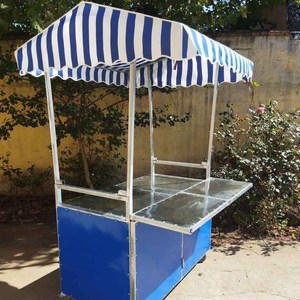 可拆卸折叠多功能轻便带轮推拉摆摊商用摆地摊炸串烧烤卷饼小推车