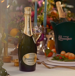上海现货法国巴黎之花perrierjouet香槟干型葡萄酒桃红粉红起泡酒
