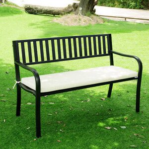 依尔 庭院铁艺椅子公园椅沙发椅户外椅阳台椅客厅双人椅子欧式休