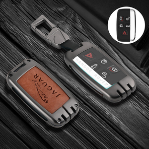 捷豹xel钥匙套xfl高档fpace壳xf/fpace专用ftype男士个性保护包扣