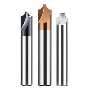 lidiao钨钢内r铣刀4刃涂层倒边成型铣刀反r圆弧内r倒角刀立铣刀