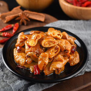 [一品八方]四川特产麻辣肥肠开袋即食猪大肠卤味零食小吃香辣熟食