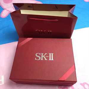 sk2神仙水套盒 sk-ii专柜礼品袋手提袋包装盒礼品盒skii翻盖礼盒