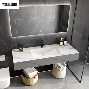 002人付款淘宝ssww浪鲸卫浴轻奢卫浴室柜组合卫生间洗手池洗脸洗漱台