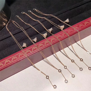 bvlgari/宝格丽扇贝手链18k玫瑰金白金镶钻满钻扇形红玉髓手链女