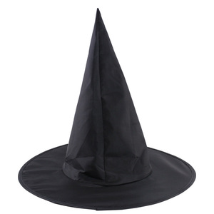 哈利波魔法帽巫婆尖角帽黑色魔法巫万圣节聚会表演恶搞女特四分院