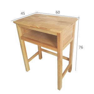 木课桌老式双人